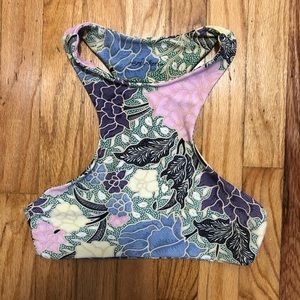 Arnhem racerback bikini top in blossom